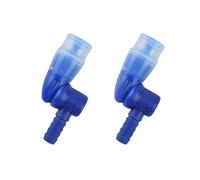 DONGKER Valve de Morsure 2 Pièces,Buse de Sac d'eau de Sport Étanche avec Interrupteur Marche-arrêt et Couvercle pour la Plupart des Vessies de Sac D'hydratation