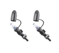 DONGKER Valve de Morsure 2 Pièces,Buse de Sac d'eau de Sport Étanche avec Interrupteur Marche-arrêt et Couvercle pour la Plupart des Vessies de Sac D'hydratation