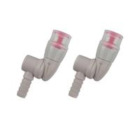 DONGKER Valve de Morsure 2 Pièces,Buse de Sac d'eau de Sport Étanche avec Interrupteur Marche-arrêt et Couvercle pour la Plupart des Vessies de Sac D'hydratation