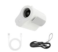 DONGKER Ventilateur de taille portable, 5 vitesses réglables, ventilateur de refroidissement à suspendre, plusieurs façons de le porter avec affichage numérique LED, pour l'extérieur, les vacances, le