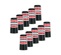DONGKER Viroles Coniques Golf,10 Pièces Embouts de Fer de Golf,Embouts de Club de Golf Compatibles avec Arbre Parallèle de 0.370 Pouces