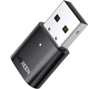 Dongle Bluetooth 5.0 Clé Bluetooth Pour Pc Pour Manette De Jeu Casque Écouteur Enceinte Souris Clavier Imprimante Compatible Avec Windows 11 10 8.1 7 (Noir)