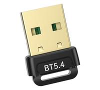 Dongle Bluetooth 5.4, Binamao Adaptateur Bluetooth 5.4 Clé USB pour PC Adaptateur Faible Latence pour Casque Clavier Souris Manette de Jeu Enceinte Écouteurs Téléphone Plug Play sous Windows 11 10 8.1