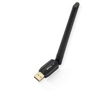 Dongle Bluetooth 5.4 USB pour PC, Adaptateur Bluetooth 5.4 avec Antenne Longue Portée pour Écouteurs, Clavier, Souris et Manette de Jeu Connexion Simultanée, Plug & Play pour Windows 11/10/8.1