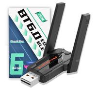 Dongle Bluetooth 6.0 luetooth PC USB Adaptateur Bluetooth Longue Distance/150M, Plug&Play, Faible Latence, for Windows 11/10/8.1