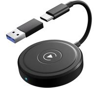 Dongle Carplay Sans Fil,Convertissez Carplay Filaire En Carplay Sans Fil,5Ghz Wifi Auto-Connect Iphone Adaptateur Carplay Pour Auto Année 2017 À 2023