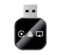 Dongle d'affichage de voiture - Convertisseur Plug Play, adaptateur automatique sans fil, dispositif de connexion rapide avec fonction de configuration facile | Idéal pour les trajets quotidiens, les