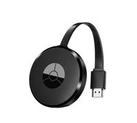 Dongle d'affichage HDMI sans fil, 1080p 2,4 G sans décalage de l'écran, récepteur d'affichage WiFi Plug and Play, compatible avec smartphone iOS Android pour écran TV, projecteur, home cinéma