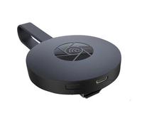 Dongle de diffusion multimédia numérique 1080p Full HD Noir