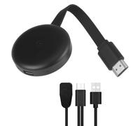 Dongle HDMI Sans Fil 5G 4K Miracast Chromecast WiFi Display, Adaptateur HDMI Wireless pour TV Projecteur Moniteur, Compatible Android iOS Mac Windows Airplay DLNA Diffusion Écran HD Plug & Play Rapide