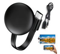 Dongle HDMI sans Fil 5G Miracast WiFi, chromecast TV Adaptateur HDMI 1080P pour TV, Android, iOS, Windows, Mac, DLNA, AirPlay - Projection Écran sans Câble, Streaming HD Fluide pour Films et Jeux