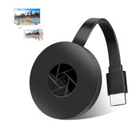 Dongle HDMI sans fil, adaptateur d'affichage sans fil, son vidéo multimédia en streaming 1080p, récepteur de diffusion multimédia pour téléphone/PC/tablette vers écran HD projecteur TV