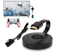 Dongle HDMI sans fil - Adaptateur HDMI sans fil Miracast - Dongle HDMI portable Miracast - Adaptateur d'affichage sans fil HD - Compatible avec Android/iOS/Mac/Windows, projecteur/TV/moniteur