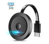 Dongle HDMI sans Fil HD Adaptateur TV, Wireless Smart Media Player Streaming, WiFi Display Screen Casting pour Miracast/Airplay/i-OS/Mac OS/Android/Windows/DLNA pour surveiller Le projecteur