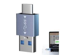 Dongle Hub de type C - Transmission ultra-rapide 100 Gbps, lecteur de carte XQD simultané, unité durable et compacte alimentée par bus | Électronique de bureau polyvalente pour ordinateur portable