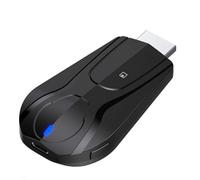 Dongle pour écran sans fil 5G/2.4G, récepteur portable WiFi 4K 1080P HDMI Screen Mirroring compatible avec téléphone à projecteur TV, support Miracast Airplay DLNA (5G)