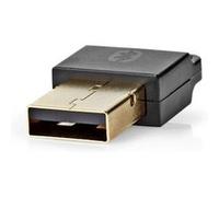 Nedis Dongle USB Bluetooth 5.1 sans fil Portée 20 m Noir