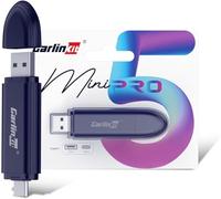 Dongle USB sans Fil pour Voiture avec Micro vihecle Android Version 4.4.2 et au-Dessus Carlinkit Filaire Android Automatique sans Fil pour Voiture Jouer Miroir en Ligne boîte de Mise à Niveau