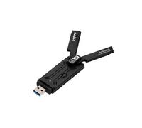 Nedis Dongle Wi-Fi 6E AX5400 avec Connexion USB 3.0 et 2 Antennes à Triple Bande