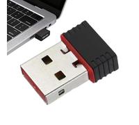 Dongle WiFi | Mini dongle 2,4 G | Réseau USB 150 Mbps | pour ordinateur portable, bureau, bureau, Internet sans fil et WiFi