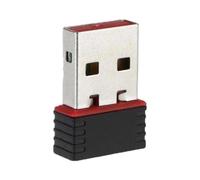 Dongle WiFi pour ordinateurs de bureau personnels | Mini Dongle 2,4 GHz - Adaptateur sans fil USB 150 Mbps | pour ordinateur portable, ordinateur, travail, bureau, voyage, connexion Internet et réseau