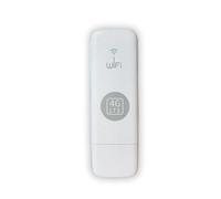 Dongle Wifi U6 4G,prise en charge du port d'antenne externe,150m,USB,persévérance,point d'accès mobile,routeur de carte SIM portable - Type White Without Antenn #A