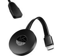 Dongle Wireless Display Adapter Miracast Airplay DLNA Compatible Android iOS Windows Mac,Clé HDMI sans Fil 1080P, Chrome Cast Crome Chromecast TV Boitier Smart Toutes Les Chaînes Gratuite