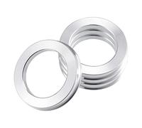 DONGLING Joint De Moyeux 4 pièces 74.1mm à ID 57. 60. 63.4mm 68. Aluminium Voiture Pneu centrage moyeu Anneaux centraux alésage de Roue entretoise Centrale(56.6mm)