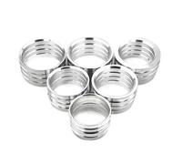 DONGLING Joint De Moyeux 4 pièces/Ensemble diamètre intérieur 57.1 60. 64. Tour 73. moyeu de Roue Modification Anneau Central en Alliage d'aluminium Trou Collier(73.1-67.1)