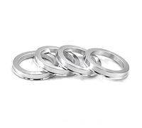 DONGLING Joint De Moyeux Collier Central d'alésage de Roue Voiture, Anneaux centraux moyeu, 57.1 60.1-54. 65.1-63.3 67.1-66. 73.1-56. 75.1-72.6 4 pièces(65.1-63.3)