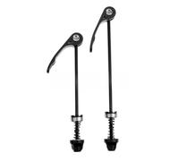 DONGLING Serrages Et Blocages Rapides Brochettes de moyeu Roue vélo 1 Paire Route VTT brochettes Avant et arrière Clip à dégagement Rapide axe Levier Boulon 167/195mm