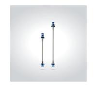 DONGLING Serrages Et Blocages Rapides Brochettes de moyeu Roue vélo à dégagement Rapide 36 g/Paire, Levier brochette en Titane Ultra léger, axe Ti for Cyclisme sur Route(Blue)