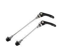 DONGLING Serrages Et Blocages Rapides Brochettes de moyeu Roue vélo, Paire brochettes, axe Levier Boulon à dégagement Rapide(Black)