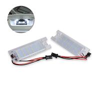 DONGMAO Lampes pour Plaque d'immatriculation，2pcs Voiture LED Plaque d'immatriculation pour O/pel Zafira B Astra H Corsa C D Insignia