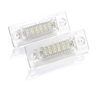 DONGMAO Lampes pour Plaque d'immatriculation éclairage pour Plaque d'immatriculation pour V/w T/ransporteur T5 C/addy T/Ouran G/olf P/assat