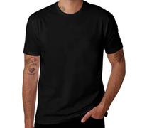 DONGNODQ Men's T-Shirt Black(Medium)