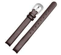 dongriuk Bracelet en cuir véritable 10 mm pour montre à quartz pour femme Calvin Klein K43231CS K43232(Brown sk)