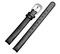 dongriuk Bracelet en cuir véritable 10 mm pour montre à quartz pour femme Calvin Klein K43231CS K43232(Black sk)