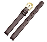 dongriuk Bracelet en cuir véritable 10 mm pour montre à quartz pour femme Calvin Klein K43231CS K43232(Brown g)