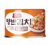 Dongwon Kimchi en conserve YangBan 160 g - Kimchi est un plat épicé qui va bien avec n'importe quel plat, en particulier le riz.