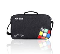 DONGXINGWEI QIYI Sac à bandoulière Sac à main Sac à main pour compétition de vitesse Cube Magique Minuteur Cubes Tapis Puzzle Accessoires Collection, noir, Medium, Classique