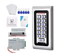Dongyang Système de contrôle d'accès Kit de Plaque métallique avec Clavier RFID étanche 125 kHz IP68 (Kit 3)