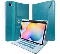 DONGZHU Coque pour Samsung Galaxy Tab S6 Lite 10.4 Pouces 2024/2022/2020 avec Support pour Stylo S, Housse Antichoc avec ArrièRe Transparent, Vision Multiangulaire (Bleu Ciel)