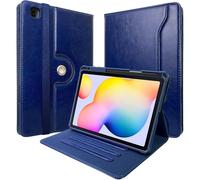 DONGZHU Coque pour Samsung Galaxy Tab S6 Lite 10.4 Pouces 2024/2022/2020 avec Support pour Stylo S, Housse Antichoc avec ArrièRe Transparent, Vision Multiangulaire (Bleu)