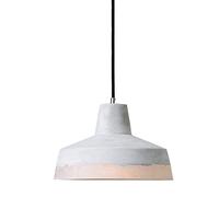 DONHEK Lampe à Suspension Industrielle en Ciment, épissage en résine, Suspension en béton, Finition Grise, Abat-Jour en Ciment Rural, Lustre Suspendu pour luminaire de Bar de Restaurant Star of Light