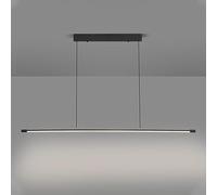 DONHEK Lampe à Suspension linéaire LED pour Table à Manger, Lustre Minimaliste, luminaire de Plafond, lustres Suspendus réglables en Hauteur pour îlot de Cuisine, Bureau, Magasin Star of Light