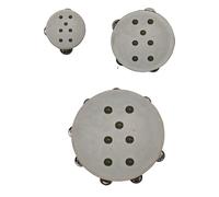 Doni Bomboniere Anniversaire 1 pc Tambourin avec 7 Argent Dix-huitième Cartes Napòletane Idées Cadeaux Completes Originaux Bon Marché (B)