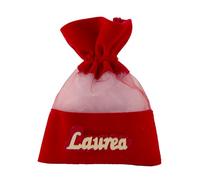 Doni Bomboniere Baccalauréat Lot de 12 sachets porte-dragées avec porte-clés, inscription couronne d'allieur, toucher et parchemin, idées cadeaux complètes originaux bon marché