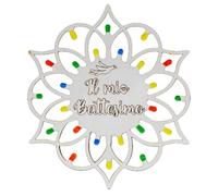 Doni Bomboniere Baptême 1 pcs Aimant Rosace Pugliese Mon Idées Cadeaux complètes Originales Bon marché (D)