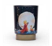 Doni Bomboniere Baptême 1 pcs Lampe avec Petit Prince Quelle Communion Observe La Lune Avec Son Renard Fidèle Idées Cadeaux Complètes Originaux Bon Marché